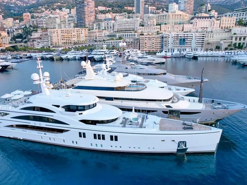 Monaco Yachts show