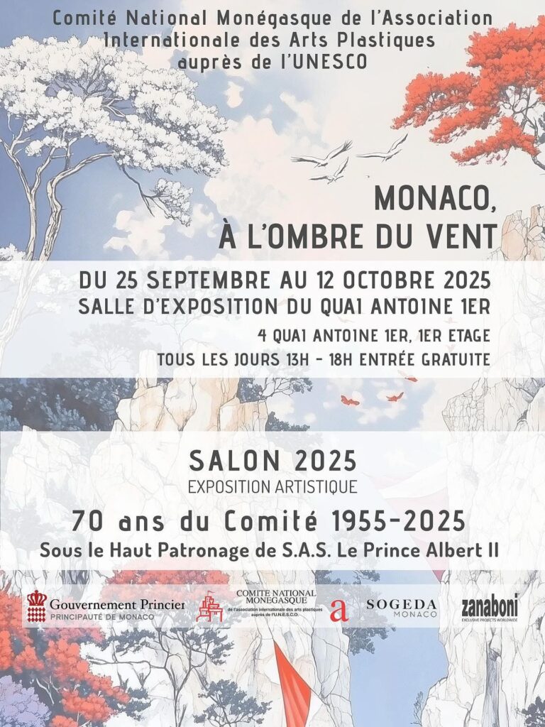 Vernissage du salon 2025 de l'AIAP Monaco